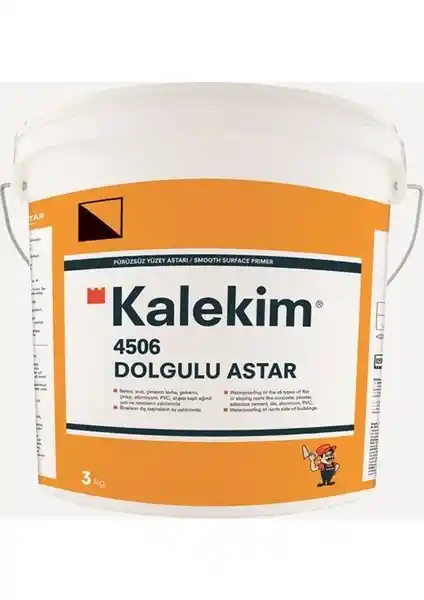 Kalekim 4506 Dolgulu Astar ile Güvenilir ve Kolay Yüzey Hazırlama Çözümü
