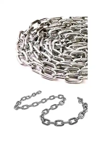 Kapeks Çelik Zincir Halat 3 mm x 3 m Güç ve Dayanıklılık Sağlayan Endüstriyel Bağlantı