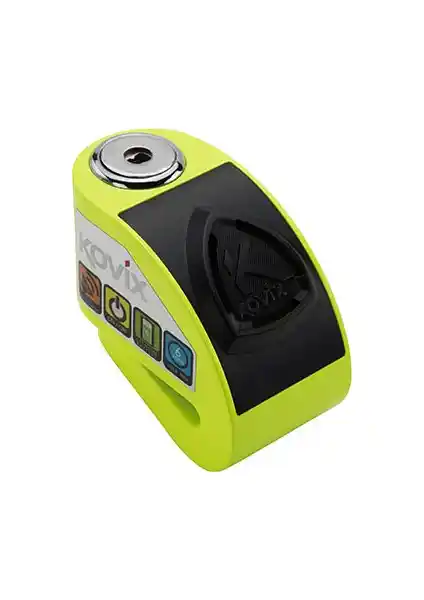 Kovix KD6-FG Alarmlı Disk Kilit Neon Sarı Güvenlik ve Kullanım Kolaylığı