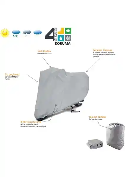 KRAFTX Kuba Tk 03 Motorsiklet Brandası: Yüksek Performans ve Güvenlik Sunan Koruyucu Ürün