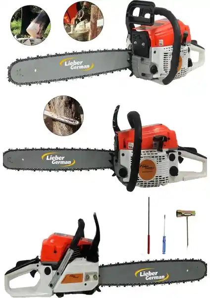 Lieber Alman GTH5900 Profesyonel Benzinli Ağaç Kesim Motoru Özellikleri ve Kullanım Alanları