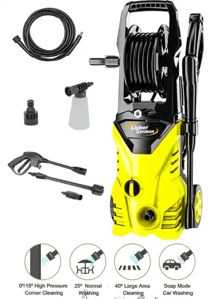 Lieber German LG150 Max: Yüksek Performanslı Basınçlı Yıkama Makinesi Özellikleri ve Kullanım Avantajları