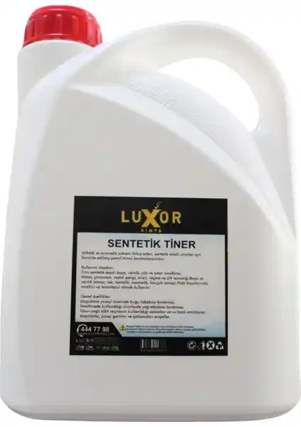 Luxor Kimya Sentetik Tiner 3 Litre: Çok Yönlü ve Güçlü Endüstriyel İnceltici Ürün