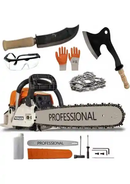Mager Benzinli Ağaç Kesim Makinası Performans ve Kullanım Özellikleri