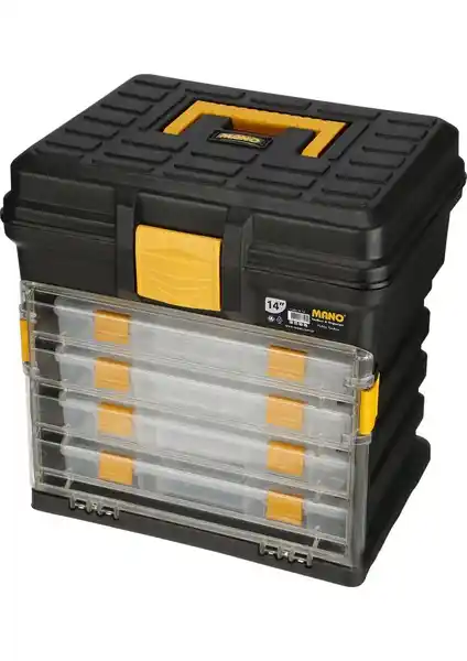Mano Hoby Takım Çantası H-14 14 İnçlik Tasarım ve İşlevsellik Özellikleri