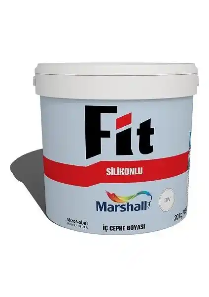 Marshall Fit Silikonlu İç Cephe Boyası: Nem Dayanıklı ve Estetik İç Mekan Boyası