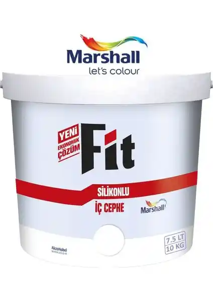 Marshall Fit Silikonlu İç Cephe Duvar Boyası: Dayanıklı ve Estetik İç Mekan Boyası Çözümü