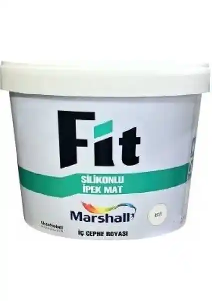 Marshall Fit Silikonlu İpek Mat Boya ile Modern ve Dayanıklı İç Mekan Dekorasyonu
