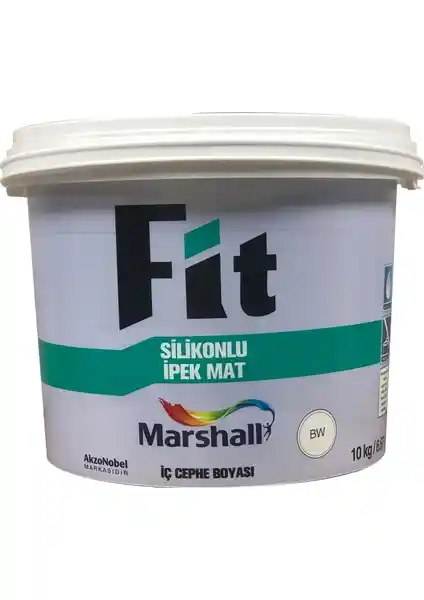 Marshall Fit Silikonlu İpek Mat İç Cephe Boyası: Dayanıklı ve Estetik İç Mekan Boyası Çözümü