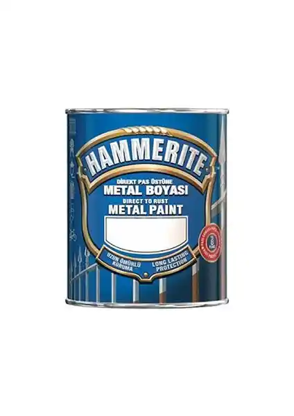 Marshall Hammerite Pürüzsüz Metal Boyası Beyaz 2,5 Lt: Dayanıklı ve Estetik Metal Kaplama Çözümü