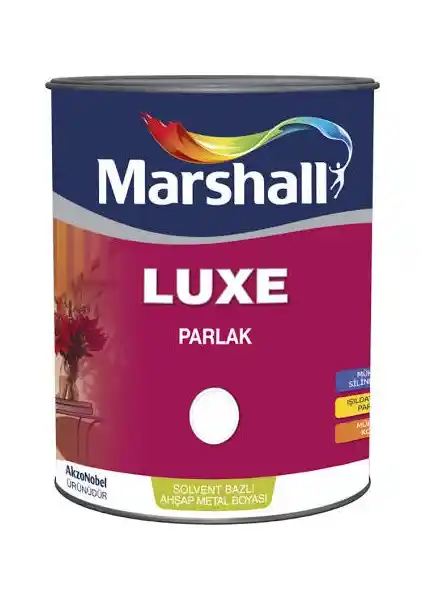 Marshall Luxe Parlak Yağlı Boya 2,5L ile estetik ve dayanıklılık sağlayan profesyonel çözüm