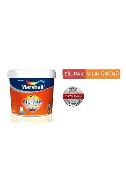 Marshall Sil-Pak Silikonlu Yarı Mat İç Cephe Duvar Boyası Özellikleri ve Avantajları
