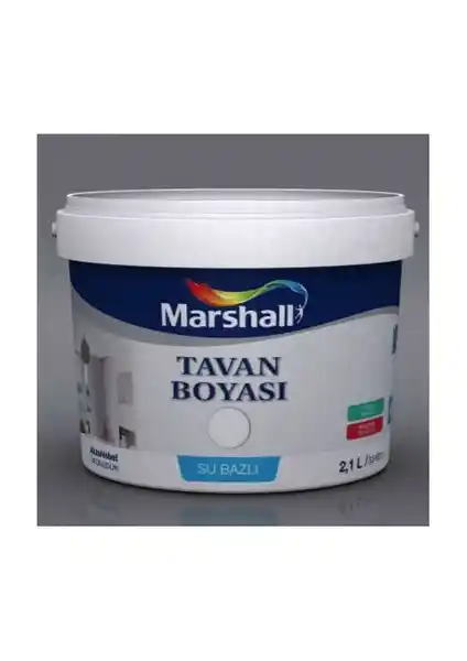 Marshall Tavan Boyası 10 Kg İç Mekan Tavan Yenileme ve Estetik Çözüm