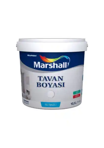 Marshall Tavan Boyası Beyaz 17,5 kg: Yüksek Performanslı ve Estetik İç Mekan Boyası