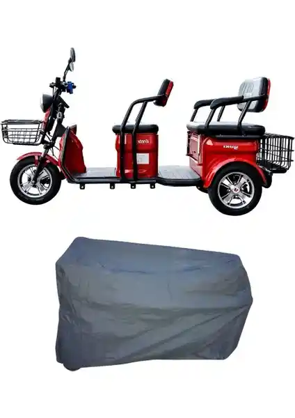 MaxDurable Yuki Yk 32 Greta: Çok Yönlü ve Dayanıklı Elektrikli Motosiklet Koruma Brandası