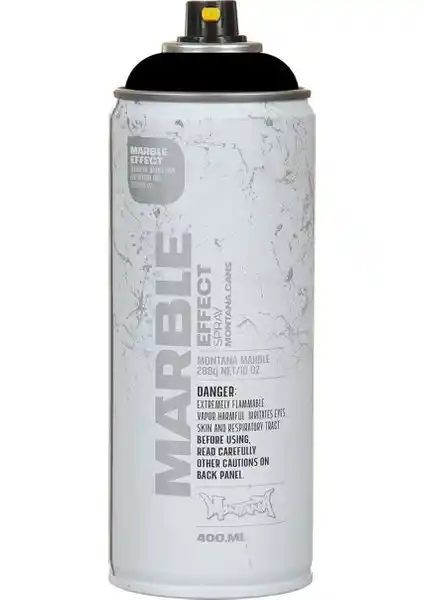Montana Marble Effect Siyah Sprey Boya 400 ml ile Şık ve Dayanıklı Dekorasyon Çözümleri