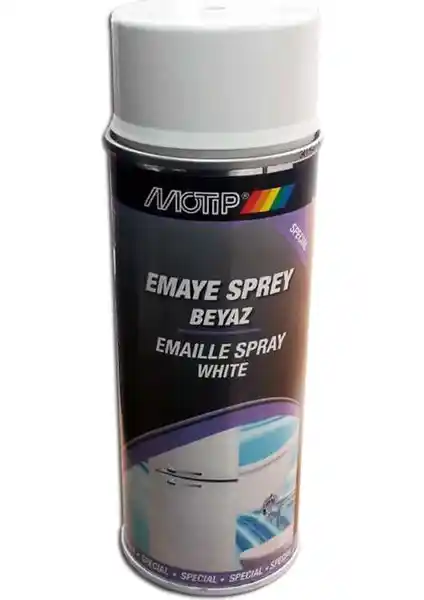 Motip Beyaz Emaye Sprey Boya: Dayanıklı ve Estetik Yüzeyler İçin Pratik Çözüm