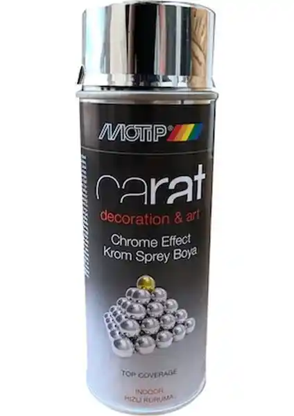 Motip Deco Parlak Lake Krom Efekti: Yüksek Parlaklık ve Dayanıklılık Sağlayan Boya Çözümü