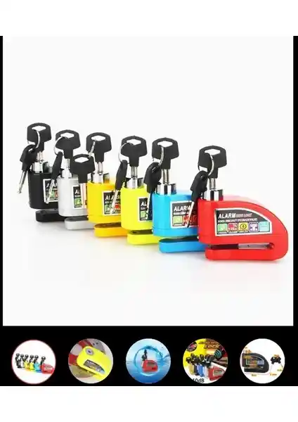 Motosiklet Güvenliğini Artıran Alarmlı Disk Kilidi: Dayanıklı ve Kolay Kullanımlı Güvenlik Çözümü