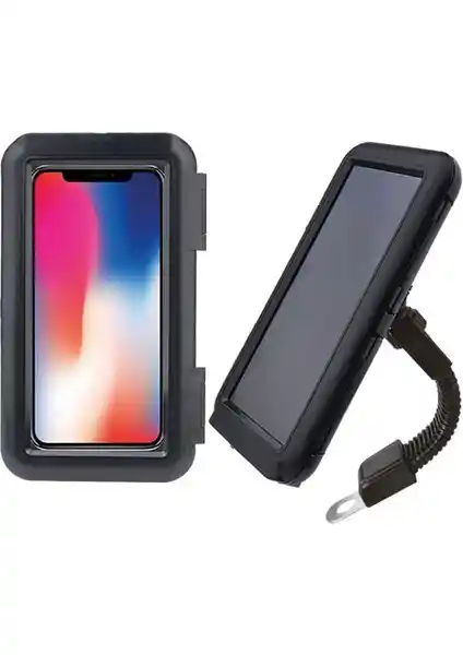 Motosikletler İçin Pratik ve Güvenli Telefon Tutucu Ayna Bağlantısı Ürünü
