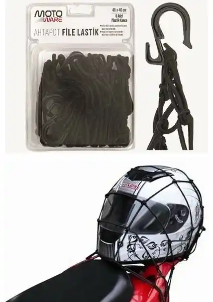 Motoware Ahtapot File Lastik: Dayanıklı ve Çok Yönlü Sabitleme Çözümü