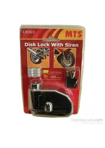 MTS Alarmlı Disk Kilidi: Güvenlik ve Dayanıklılık Sunan Motosiklet Güvenlik Çözümü