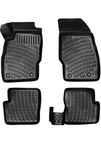 Opel Corsa D 2006-2014 İçin Uygun 3D Havuzlu Paspaslar Kalite ve Konfor Sağlar