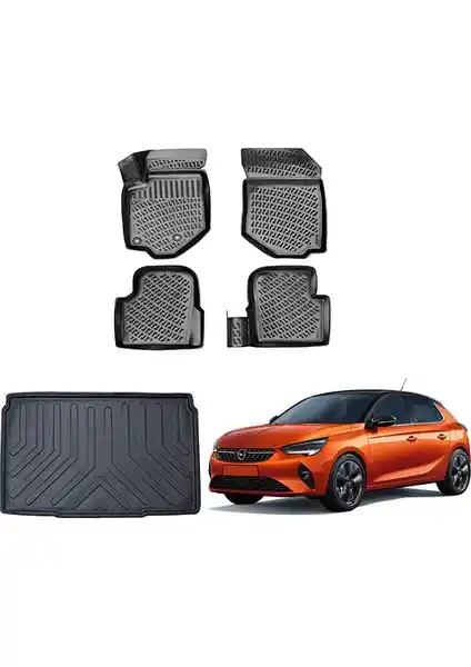 Opel Corsa F 2020+ İçin Rizline 3D Paspas ve Bagaj Havuzu Çalışma Prensipleri ve Avantajlar