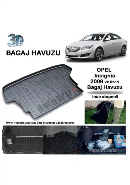 Opel Insignia İçin Dayanıklı ve Pratik Bagaj Havuzu Aksesuarı Özellikleri ve Avantajları