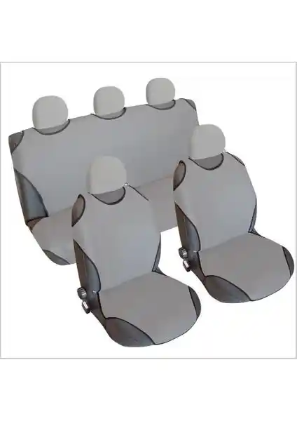 Oto İçin Gri Atlet Kılıf Seti: Dayanıklı ve Şık Araç İç Koruma Çözümü