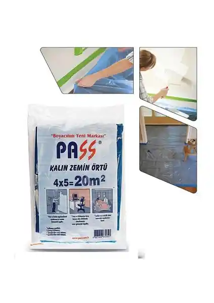 Pass Pas S Kalın Zemin Örtü 20 M2 Güvenli ve Dayanıklı Koruma Çözümü