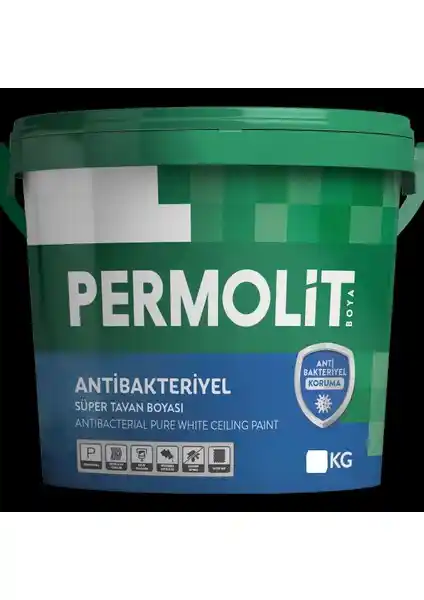 Permolit Antibakteriyel Süper Tavan Boyası: Dayanıklı ve Hijyenik İç Mekan Çözümü