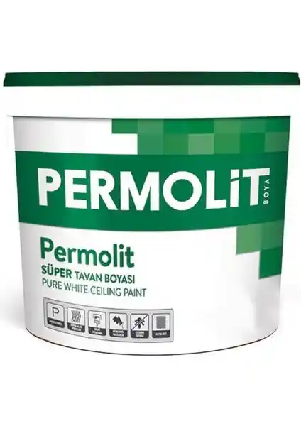 Permolit Süper Tavan Boyası: Estetik ve Dayanıklılık Sunan İç Mekan Boyası Çözümü
