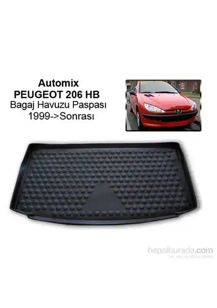 Peugeot 206 HB İçin Dayanıklı ve İşlevsel Bagaj Havuzu Ürünleri