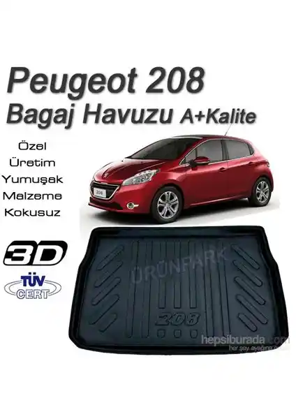 Peugeot 208 İçin Uygun Bagaj Havuzu ve Paspası Detaylı İnceleme ve Kullanım Rehberi
