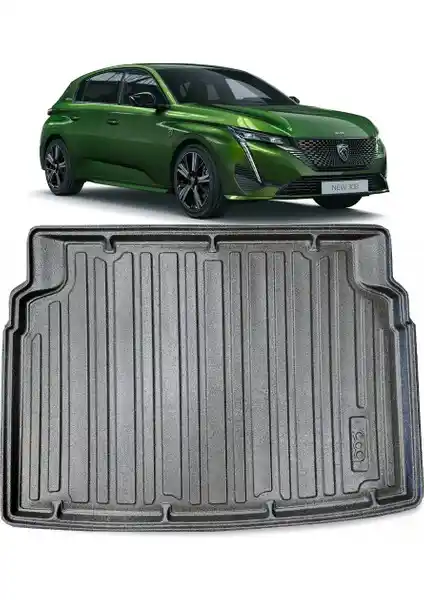 Peugeot 308 Bagaj Havuzu Paspası 2022 Sonrası Modeller İçin Dayanıklı ve Estetik Çözüm