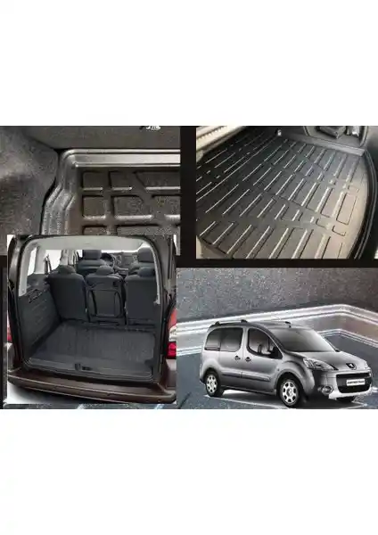 Peugeot Partner Tepee İçin Özel Bagaj Havuzu Dayanıklı ve Kullanışlı Koruma Çözümü