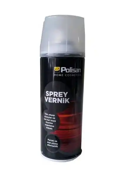 Polisan By-Sprey Vernik Mat: Ahşap ve Metal Yüzeylerde Doğal ve Kalıcı Koruma Sağlar