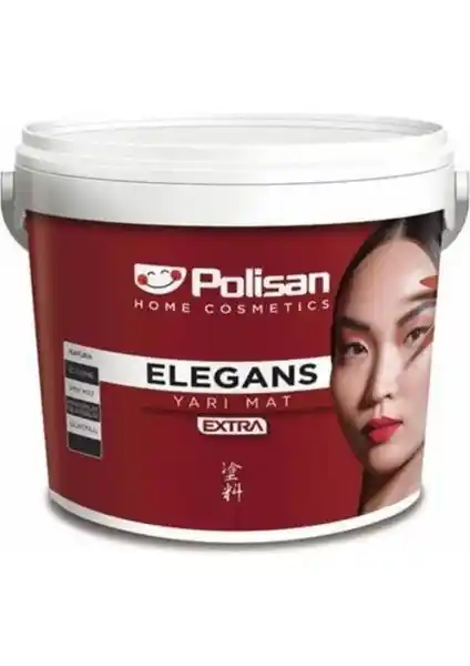 Polisan Elegans Extra Yarı Mat Antibakteriyel Boya: İç Mekanlar İçin Modern ve Dayanıklı Çözüm