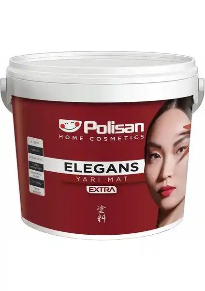 Polisan Elegans Extra Yarı Mat Kuf Önleyici İç Cephe Boyası Özellikleri ve Kullanım Alanları