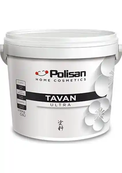 Polisan Natura Ultra Tavan Boyası Beyaz 1 kg İç Mekan Tavanlar İçin Yüksek Performanslı Boya