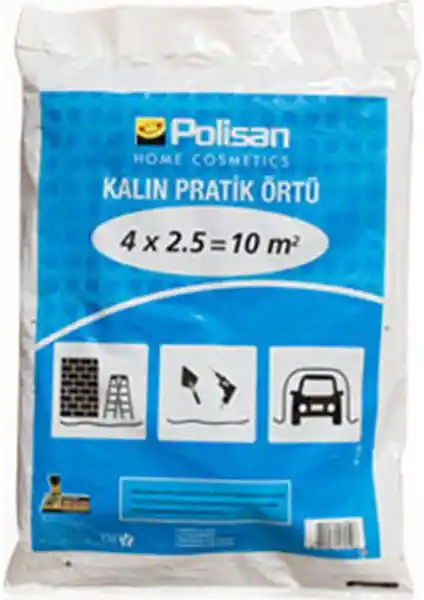 Polisan Saten Örtü 32M2 Yüzey Koruma ve Estetik Çözüm Ürünleri