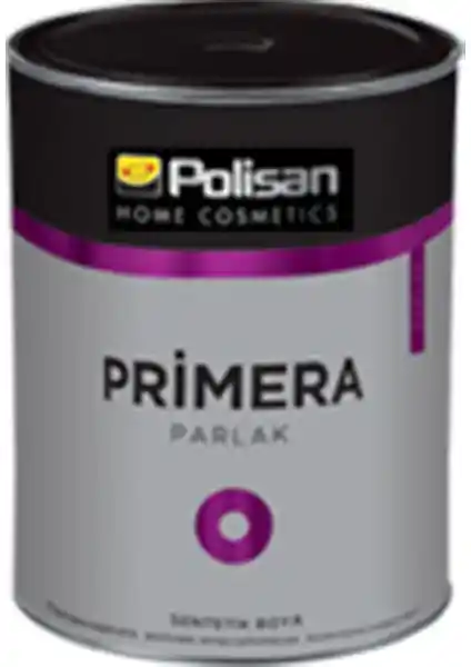 Polisan Sentetik Primera Parlak Siyah Boya 2,5 L Yüzey Kaplama ve Koruma Çözümü