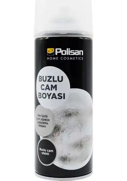 Polisan Sprey Buzlu Cam Efekti Boyası: Modern ve Dayanıklı Cam Tasarımları İçin Ideal Çözüm