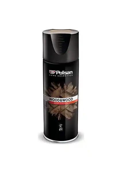 Polisan Wood&Wood Sprey Ahşap Yüzeyler İçin Koruma ve Dekorasyon Çözümü