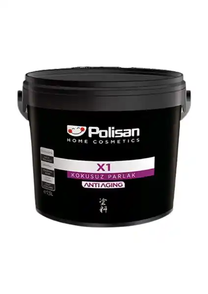 Polisan X1 Kokusuz Beyaz İç ve Dış Cephe Boyası Yüksek Dayanıklılık ve Parlaklık Sunar