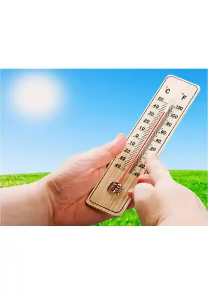 Pratik Ahşap Oda Termometresi: Şık ve Güvenilir Sıcaklık Ölçüm Cihazı