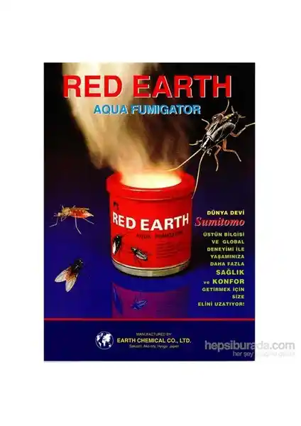 Red Earth Böcek Bombası: Etkili ve Güvenilir Böcek Kontrolü İçin Profesyonel Çözüm