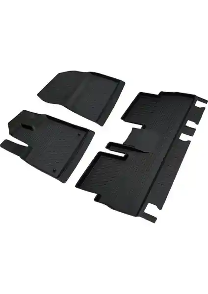 Refref Peugeot Rifter 4D Havuzlu Kauçuk Paspas ile Araç İçinizi Koruyun