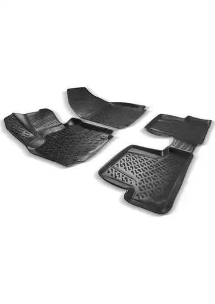 Renault Clio 3 (2006-2012) İçin Rizline 3D Havuzlu Paspaslar Güçlü ve Ekolojik Tasarım